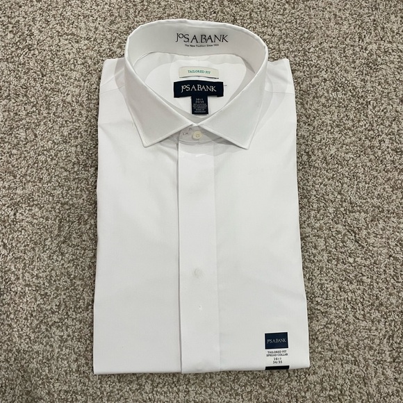 NWT Jos. A Banks Tuxedo Shirt - Picture 1 of 3
